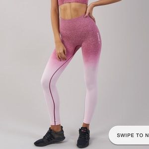 Pink Ombre GYMSHARK leggings
